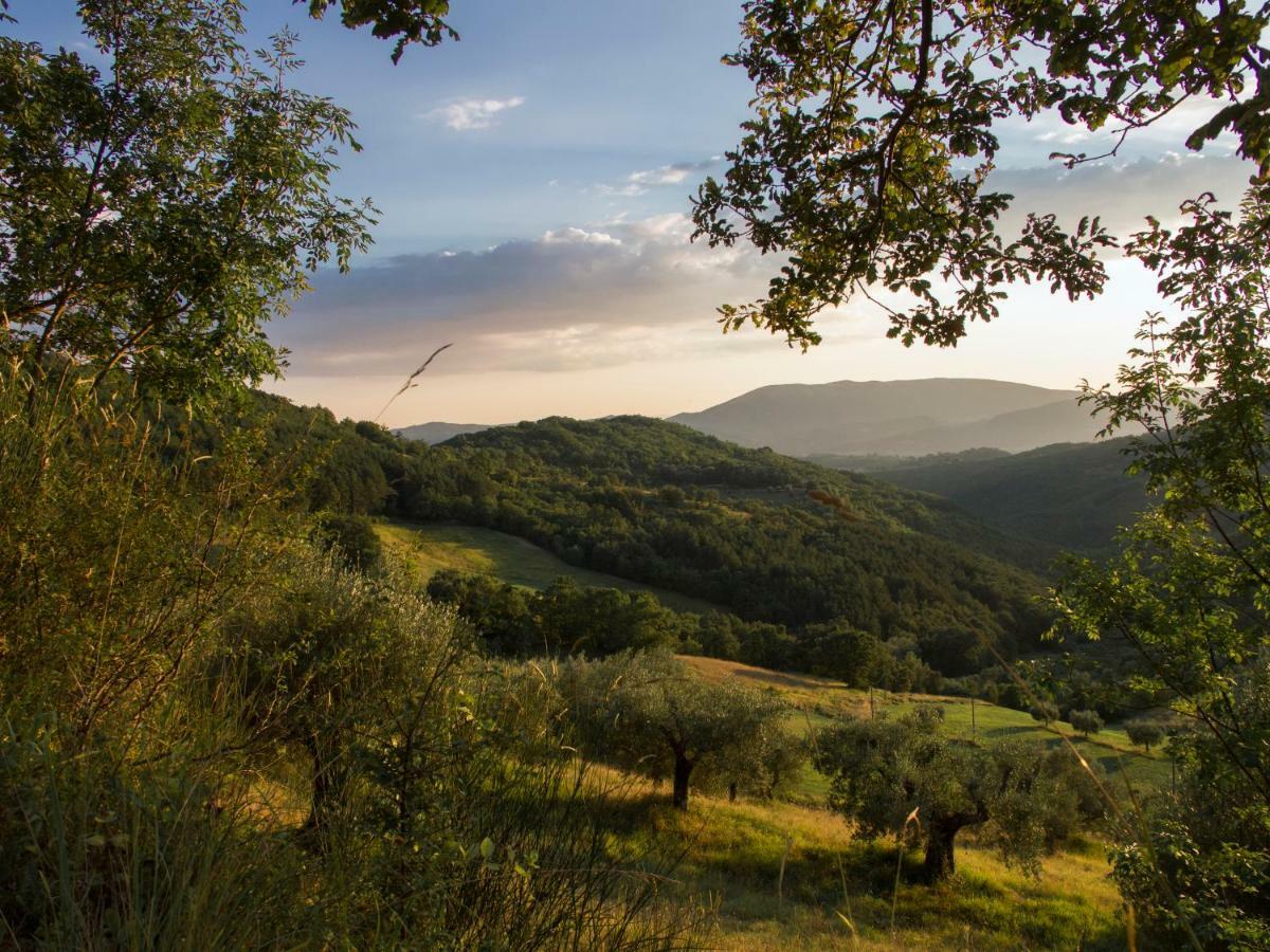 Casa La Valle, Gubbio, Frazione Santa Cristina住宿加早餐旅馆 外观 照片